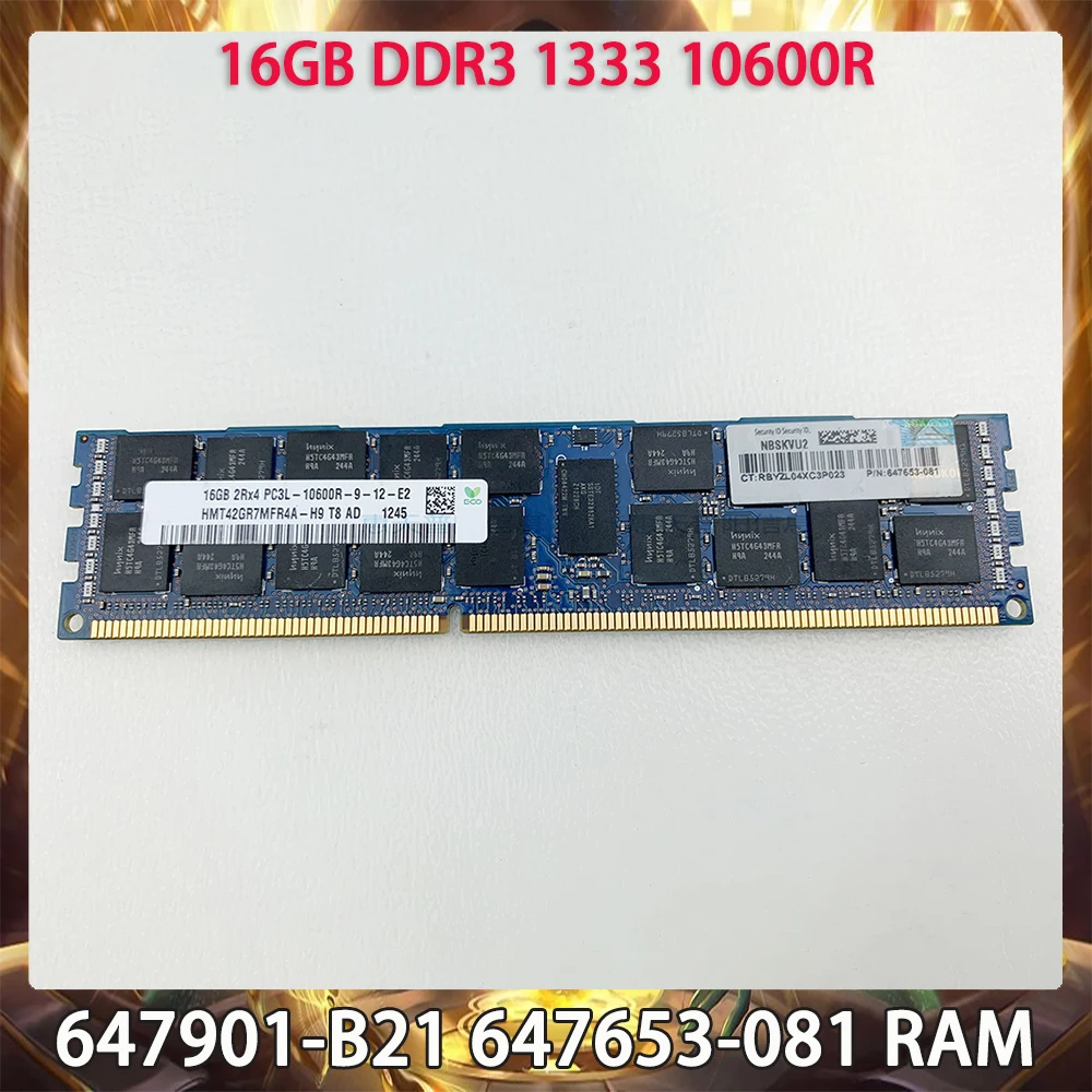 

Серверная память для HP 16GB DDR3 1600 2RX4 PC3L-12800R ECC REG 16G 713985-B21 715284-001 713756-081