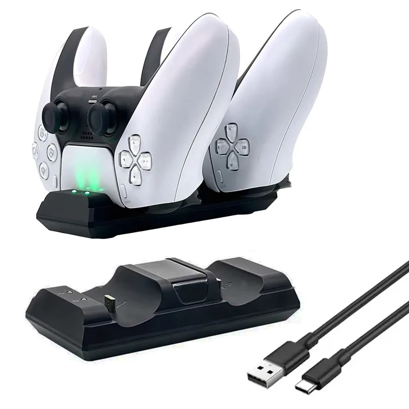 Controller Charger Dock Fast Charger Base for PS5 Controller