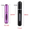 5/8ml Portable Perfume Atomizer Liquid Container For Cosmetics Mini Aluminum Spray Alcochol Empty Refillable Bottle 6