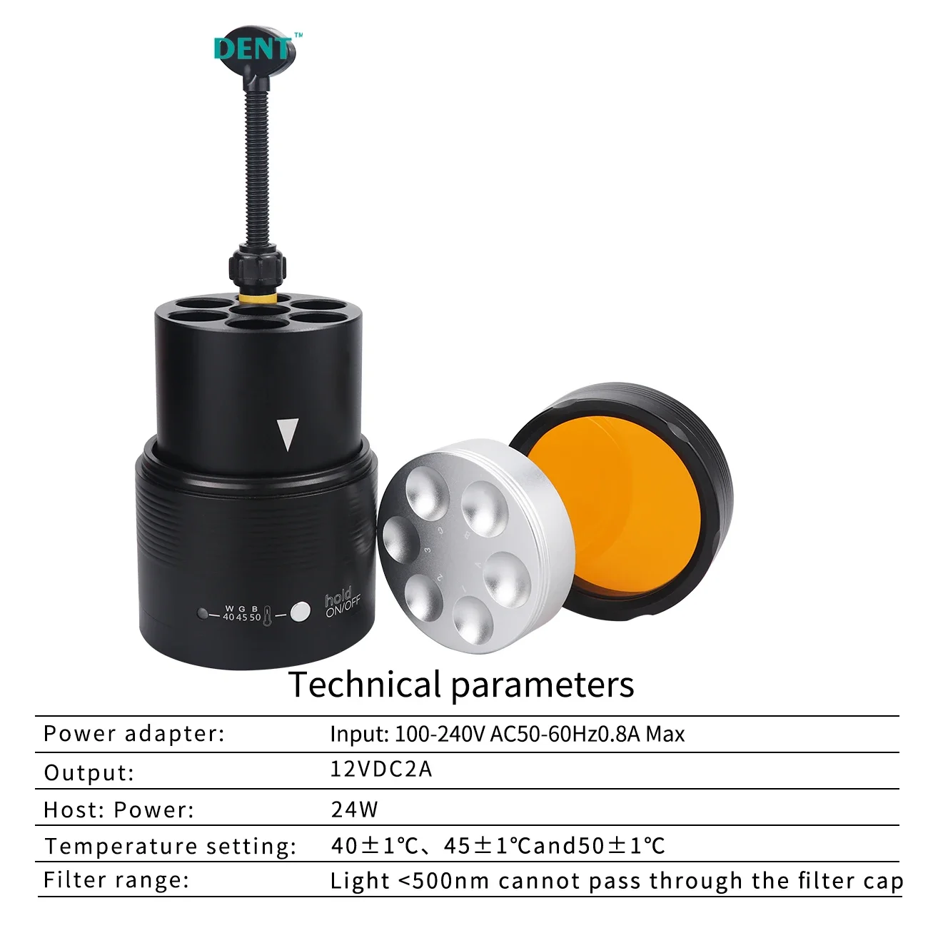 

40/45/50℃ Dental Composite Resin AR Heater Composed Material Warmer 2 Ways Heating with Plate Dentist Equipment Teeth Whitening