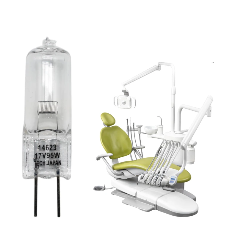 2PCS Eiko 14623 17V95W Halogen Lamp Bead Buld Light Source for Adec