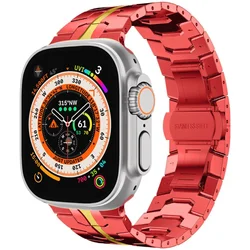 Cinturino in Acciaio Inossidabile per Apple Watch - Elegante Sostituzione per Bracciale