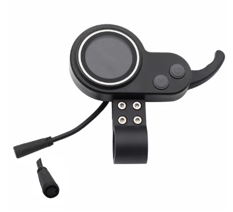 Afficheur LCD Pour Trottinette/vélo électrique 36V-60V - Compteur De Vitesse, Batterie - Installation Facile - Noir - 5