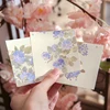 60Pcs/bag Sticky Note Book Dream Of Flowers Series Chinese Style Flower Hot Stamping Sticky Note Written Scrapbook Decoration 6