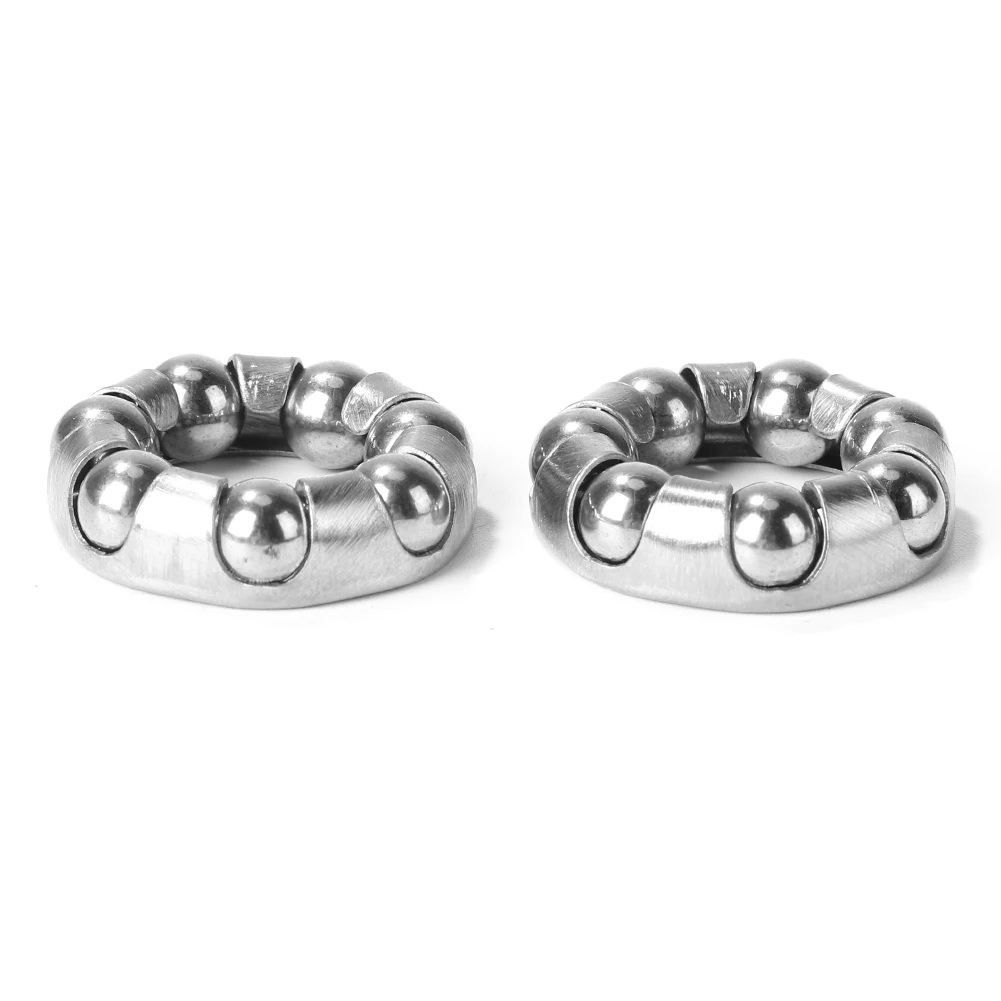 10pcs Diameter 25mm Bicycle Front Rear Wheel Axle 1/4 Inch 7 Ball Bearings MTB Bike Wheel Hub Bearings Cycling Riding Equipment bicycle ball bearing bicycle wheel hub bearings