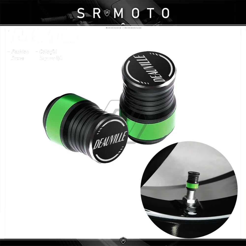 

Motorcycle Accessories Wheel Valve Stem Cap Set Case for Honda NT650V NT700V Deauville Rim