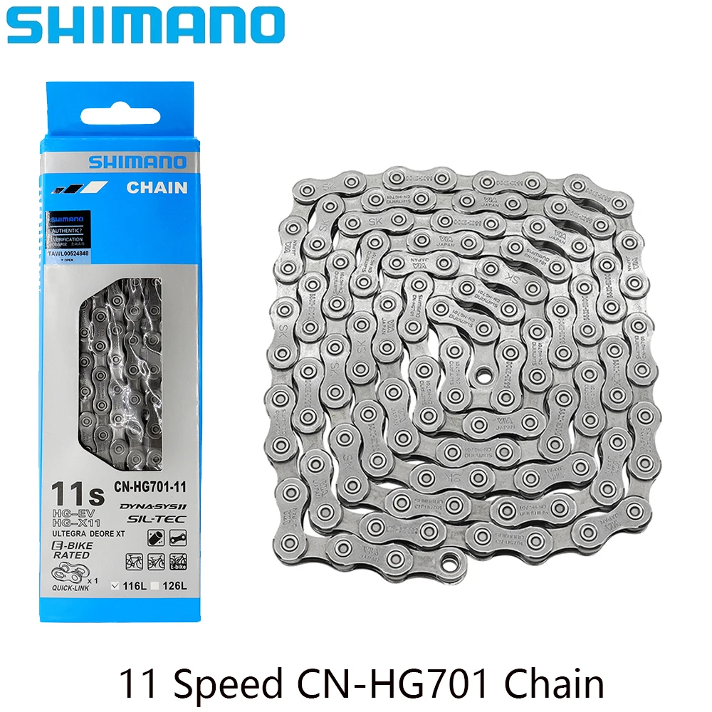 6/7/8/9/10/11/12 speed HG40 HG53 HG54 HG601 HG701 HG901 M7100 M8100 M9100 LG500 bike chain for MTB bike original parts