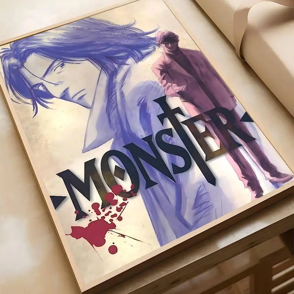 N-Naoki Urasawa S Monster Anime Poster Wall Art Printing