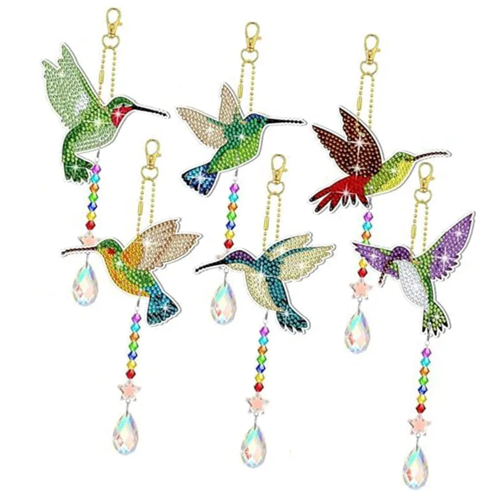 

Аксессуары, алмазная подвеска 5D из акрила и искусства, яркие украшения для сада «сделай сам»