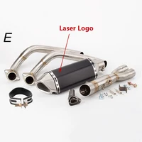 MT07 échappement moto accès complet système pour YAMAHA MT-07 FZ-07 2014 - 2023 TRACER 7/ight2020-2023 TRACER 700/ight2016-2019 6