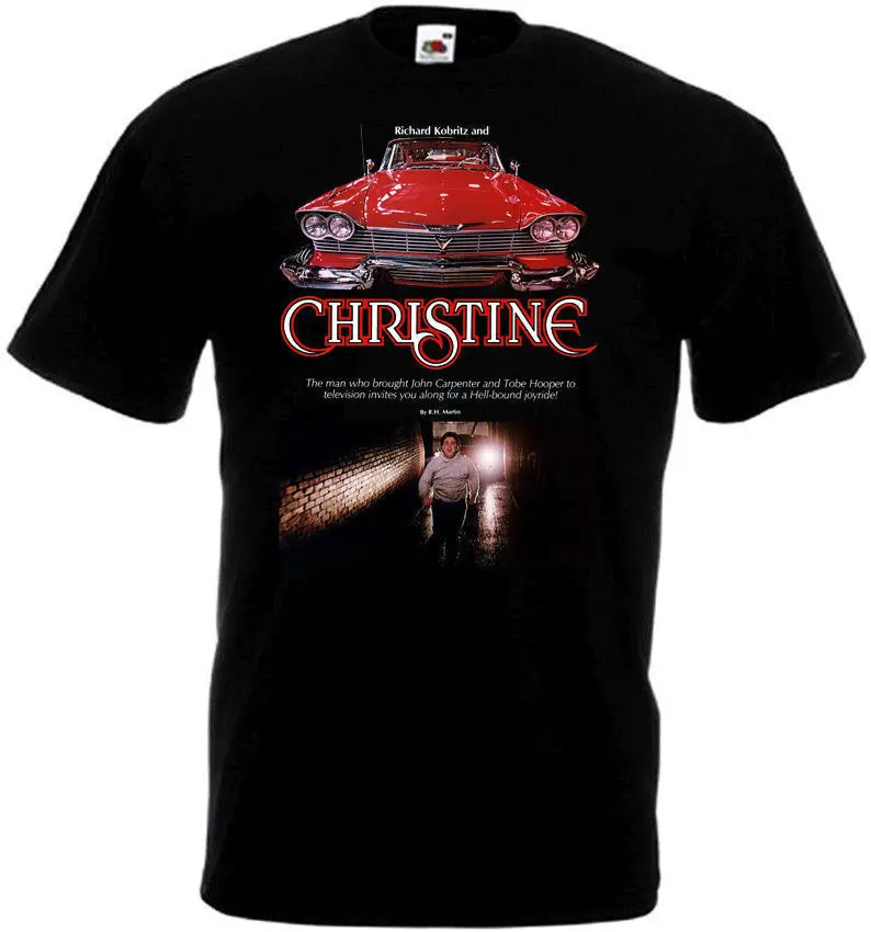 Футболка с изображением Кристин v5, плакат из черного фильма, все размеры