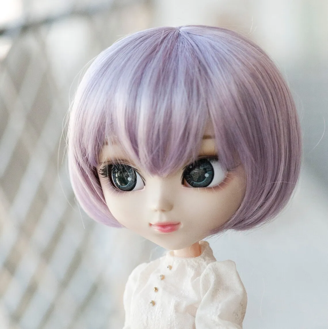 BJD Pullip Doll Wig Fashion Cut Short BOB Wig also for 1/3 BJD