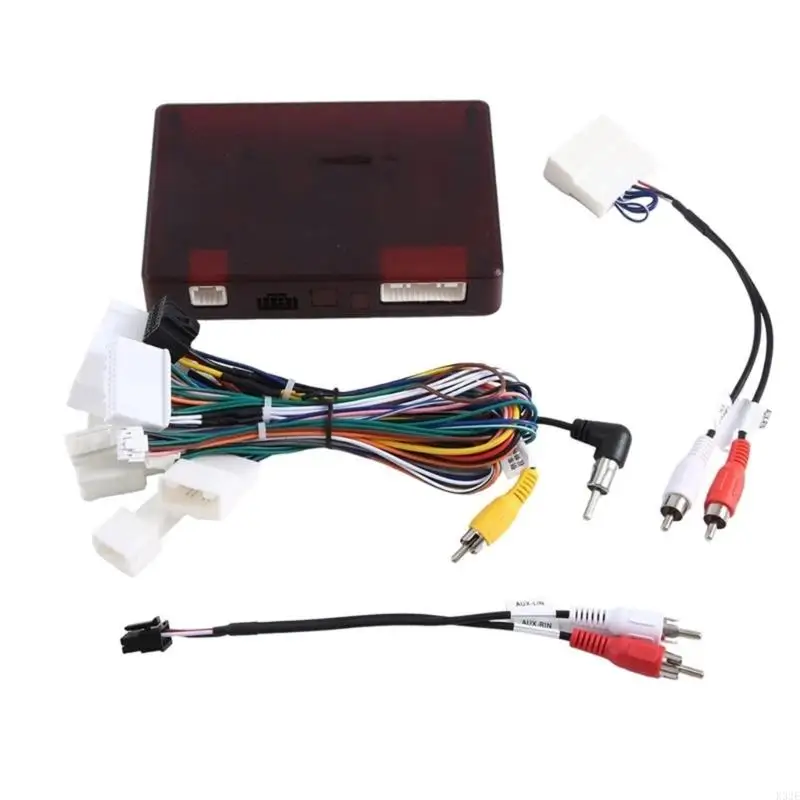 New Car Head Unit Wiring Harness Adapter With Canbus Decoders Enhances Sound Quality