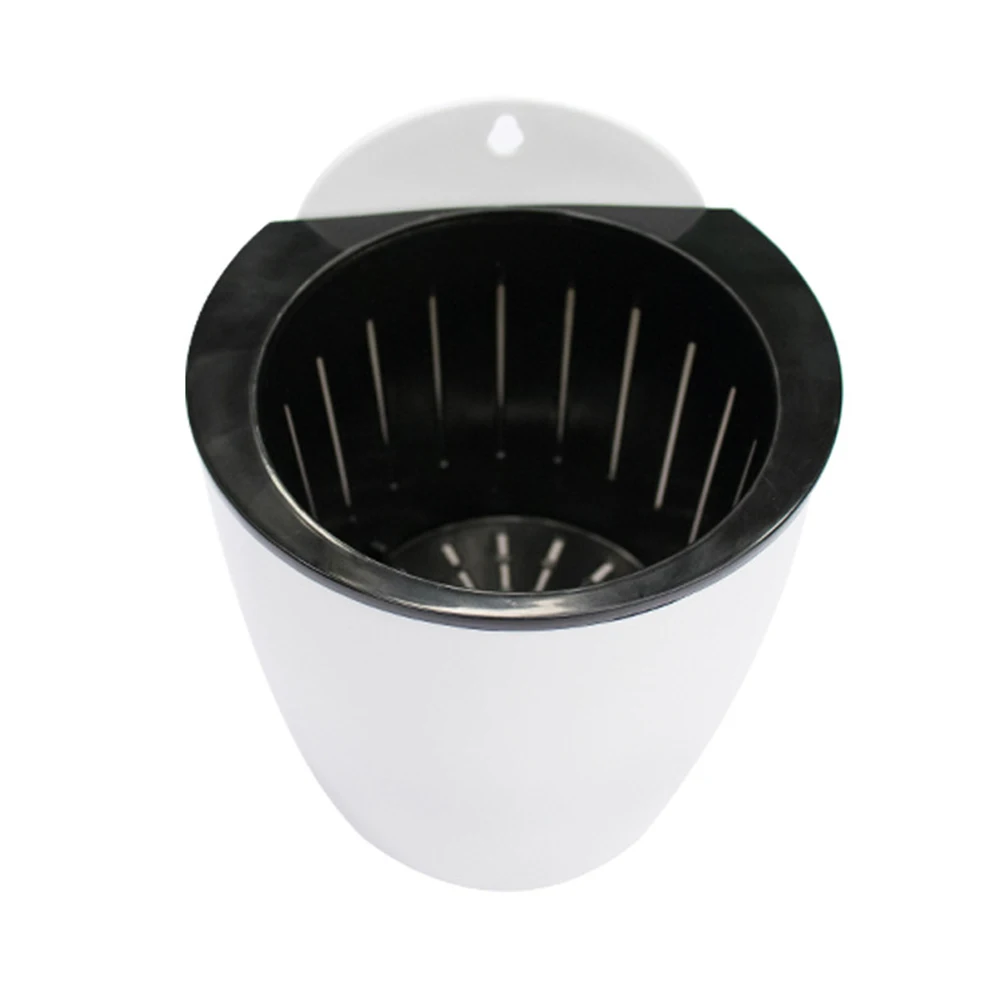 Wall-mounted Flowerpot Automatically Absorb Water Lazy Plastic Large For Soil Hydroponic Plant Garden Balcony Home Office Decor