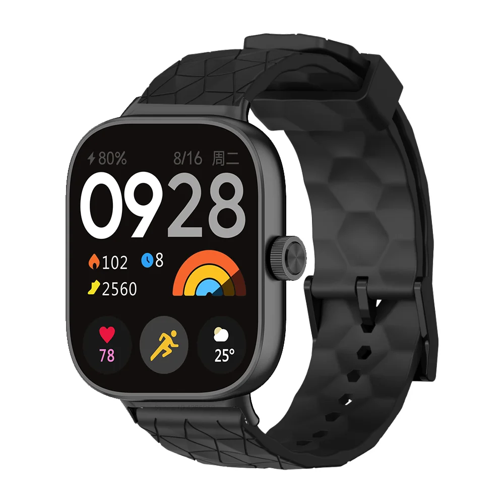 Silicone Sports Strap for Smart Watches - Versatile Watchband Bracelet Accessories