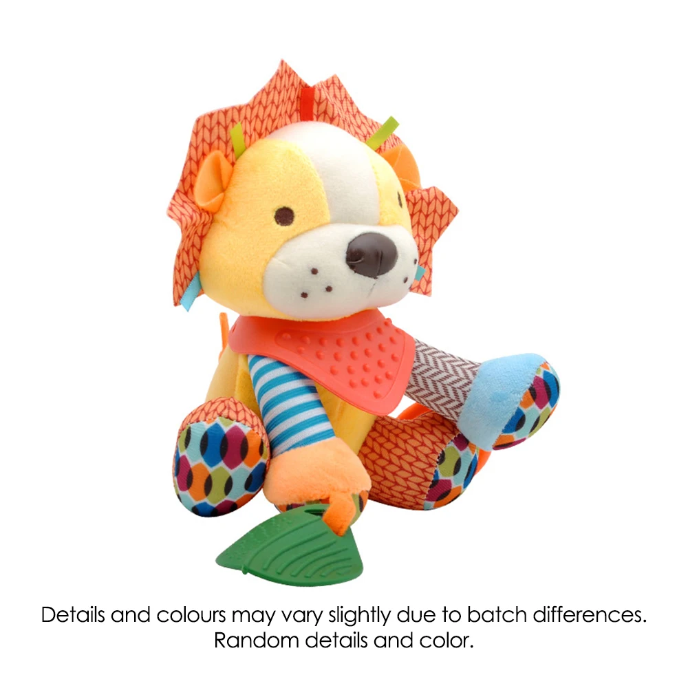 1 Uds. De juguetes para bebés, muñecos de peluche suaves Kawaii, cochecitos de animales, juguetes colgantes para recién nacidos, niños y niñas, regalo de cumpleaños para niños pequeños