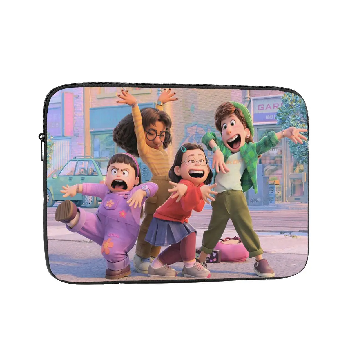 Turning Red Cute Cartoon Panda Laptop Bag Case For Macbook Air Pro 12" 13" 15" 17" Notebook Bag Sleeve Shockproof Case Bag