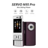 SERVO N95 Pro New Slider Mobile Phone Dual SIM Bluetooth Magic Voice Flashlight FM Radio Keyboard Mini 2G GSM Cellphones Type-C 1