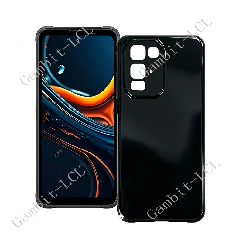 Original Protective TPU Back Cover for Blackview Fort 5 - Soft, Anti-Fall Design