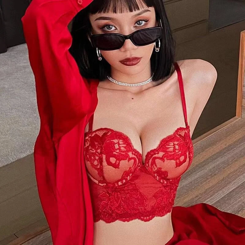 Soutien Gorge Sexy Lingerie Black Lace Bras for Women Beauty Back Underwire Bra Bralette Mujer Ropa Interior Femenina Lenceria