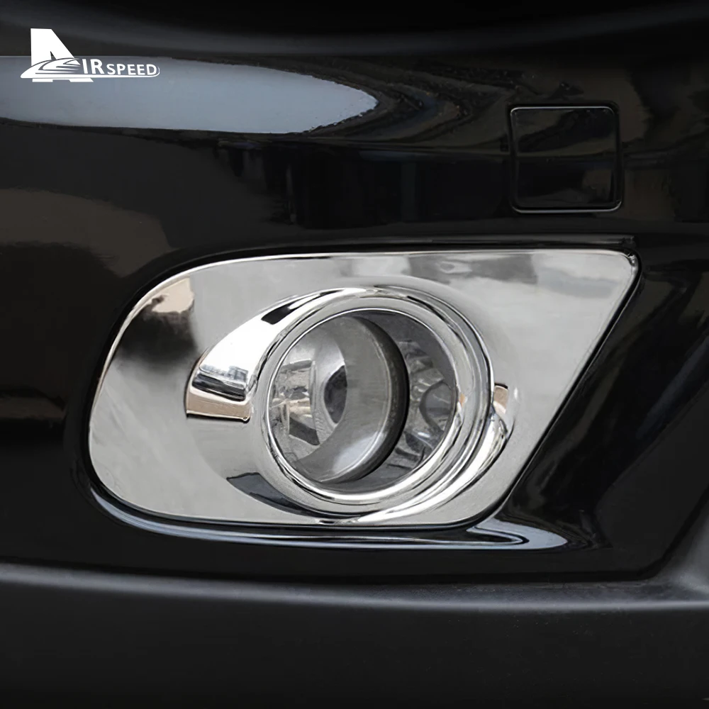 

For Dodge Journey JUCV Fiat Freemont 2011-2018 Silver ABS Front Car Fog Light Lamps Trim Cover External Styling Auto Accessories
