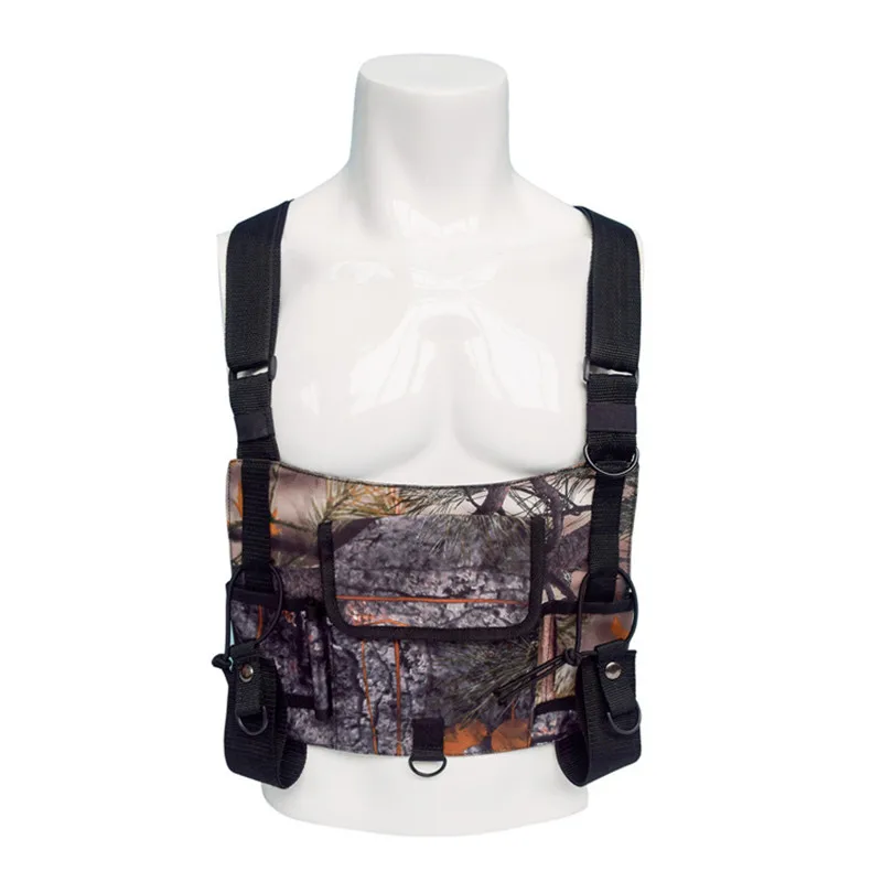 

Tactical Vest Men's Chest Rig Molle Gear Military Cover Clothing Accessories Bib Bag Pouches For Fishing Male Hunting Equipment