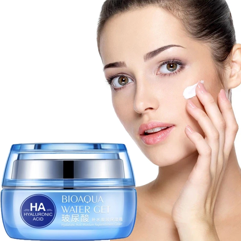 

Moisturizing Cream Firming Anti-Aging Nourishing Oil Control Firming Shrink Pores Anti-Acne Whitening Hyaluronic Acid 50g
