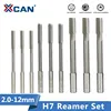 2.0-12mm HSS H7 Machine Reamer Set Straight Shank Milling Reamers Set Chucking Machine Cutter Tool 1