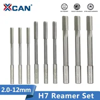 2.0-12mm HSS H7 Machine Reamer Set Straight Shank Milling Reamers Set Chucking Machine Cutter Tool 1