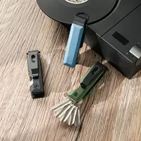 Key Organizer Minimalist Innovative Keyholder Compact Keys Organizer Smart KeyChain Secures 2-5 Keys 4