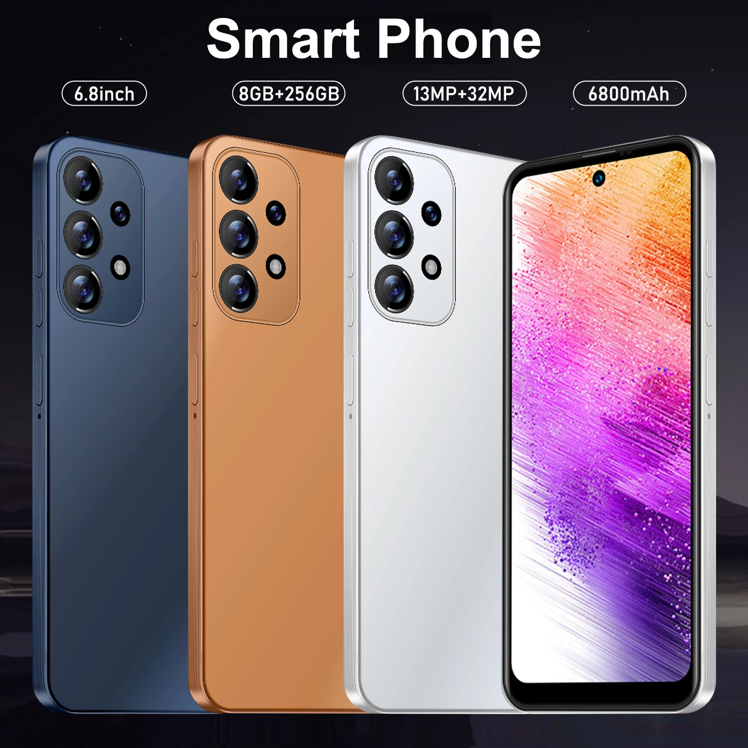 FUFFI-X6 Pro-スマートフォン,Android,デュアルSIM,Google Playストア