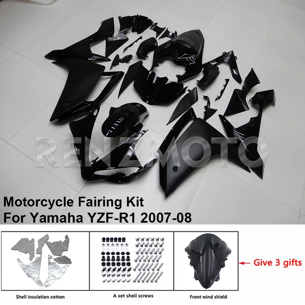 

Motorcycle Fairing Set Body Kit Plastic For YAMAHA YZF-R1 YZF R1 2007-2008 Accessories Injection Bodywork Y1007-118a