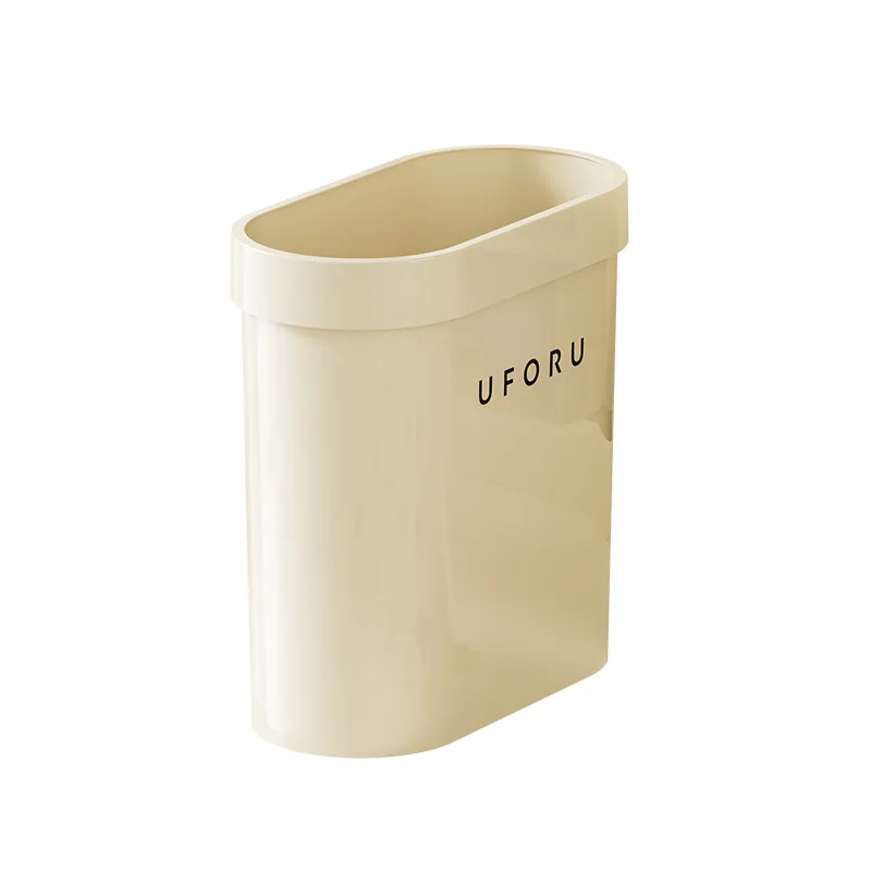 스타일리시 대용량 쓰레기통 고급 가정용 틈새 압력 쓰레기통 고급 외관 플라스틱 가정용 쓰레기통 JTW