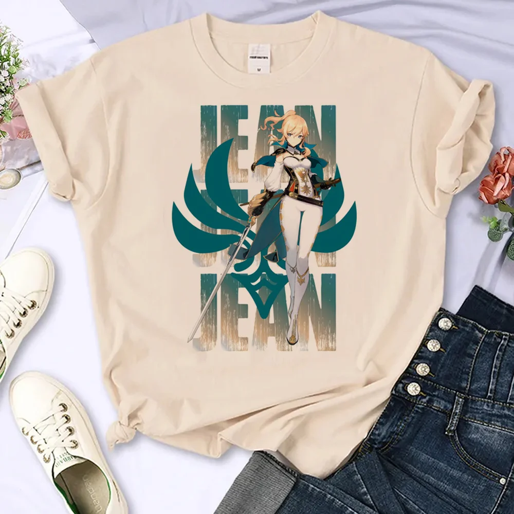 

Genshin Impact t-shirts women designer graphic streetwear t shirt girl Japanese graphic clothes