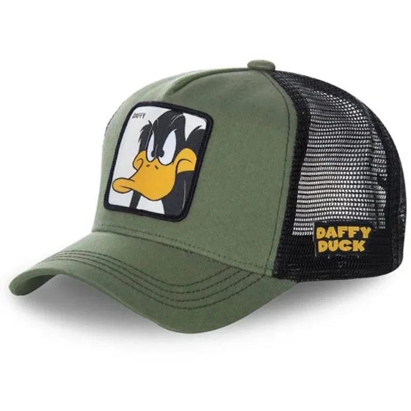 Baseball Caps Anime Cartoon Snapback Cotton Hip Hop Dad Mesh Trucker Men Women