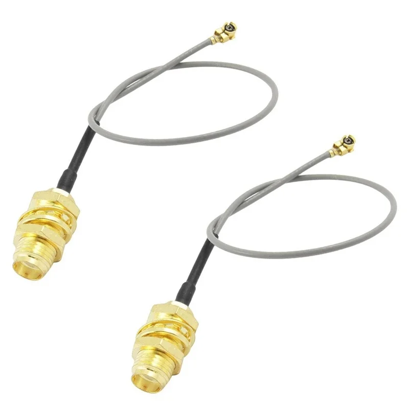 

U.FL IPX To SMA Female Pigtail Cable 1.13Mm For Wifi Network 2pcs