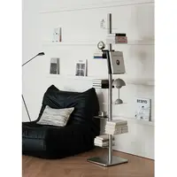 Bibliothèque rotative créative sur pied, Terrarium à plusieurs niveaux, organisateur de livres à domicile, supports de rangement d'étude minimalistes 2