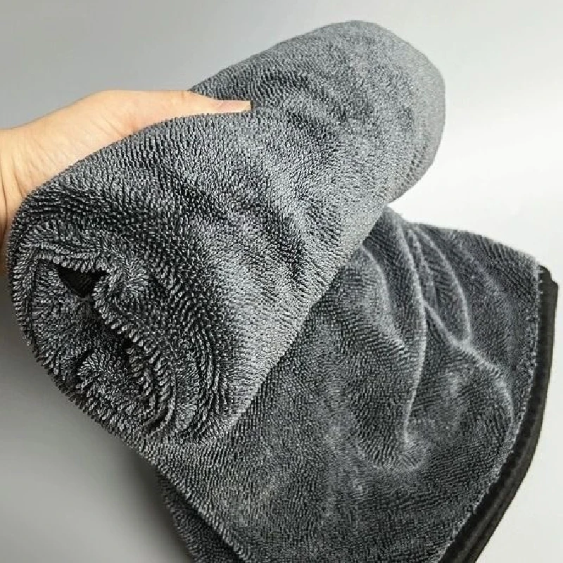 Car Washing Towel Car Wash Towel 1200GSM Double Sided Towel Car Detailing Twisted Braid Cloth Super Absorbent Rag for Home Washing Accessories
