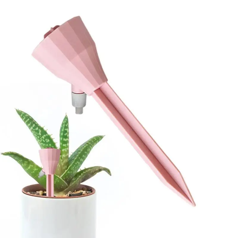 

Automatic Plant Waterer Sprinkler Adjustable Dripping Speed Drip Water Spikes Dripper Plants Pot For Flower Plants Greenhouse