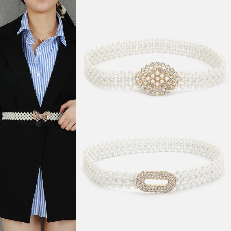 

ZLY 2022 New Fashion Belt Waistband Women Men Diamond Luxury Brand Designer Shape Type Slender Elegant Versatile Waist Band Belt