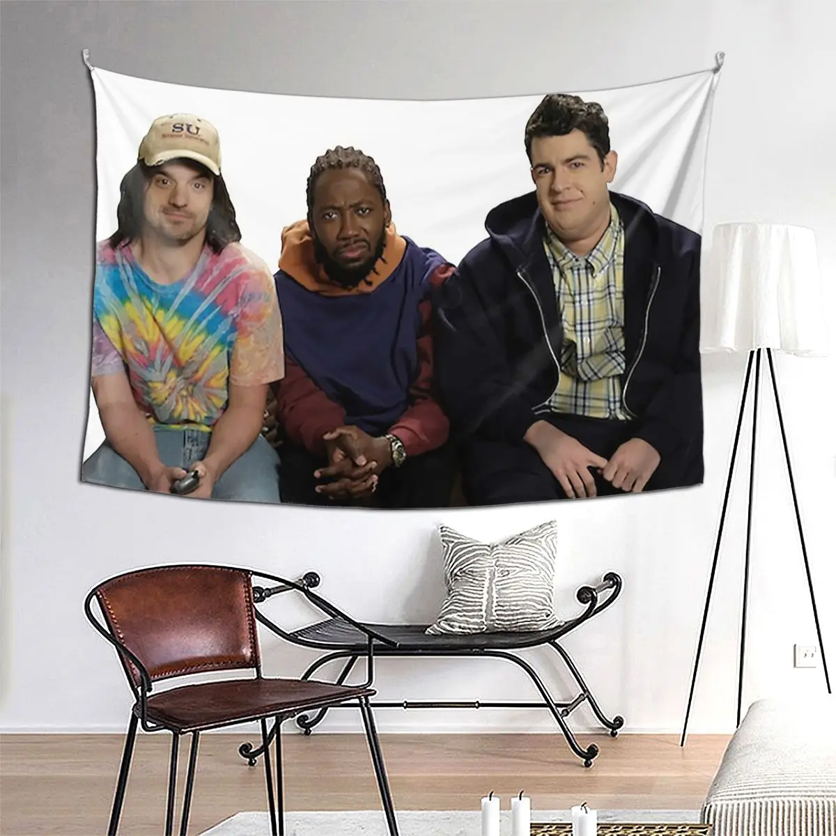 

The Crew Tapestry Hippie Wall Hanging Aesthetic Home Decoration Tapestries for Living Room Bedroom Dorm Room