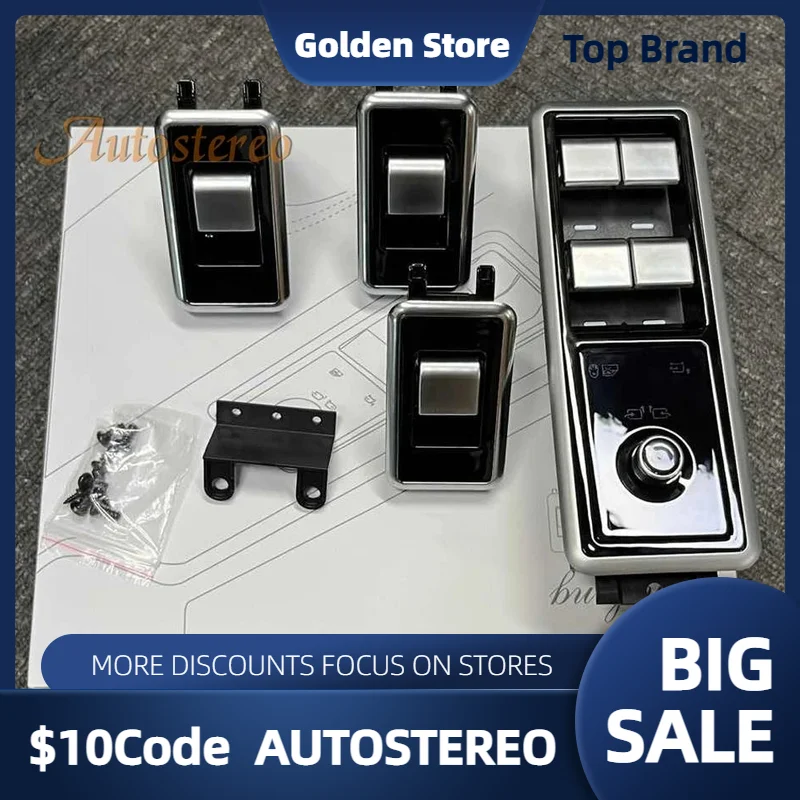 

Auto Stereo Aftermarket Window Buttons Seat Memory For Land Rover Range Rover Vogue L405 Sport L494 2013-2017 Indash Keys