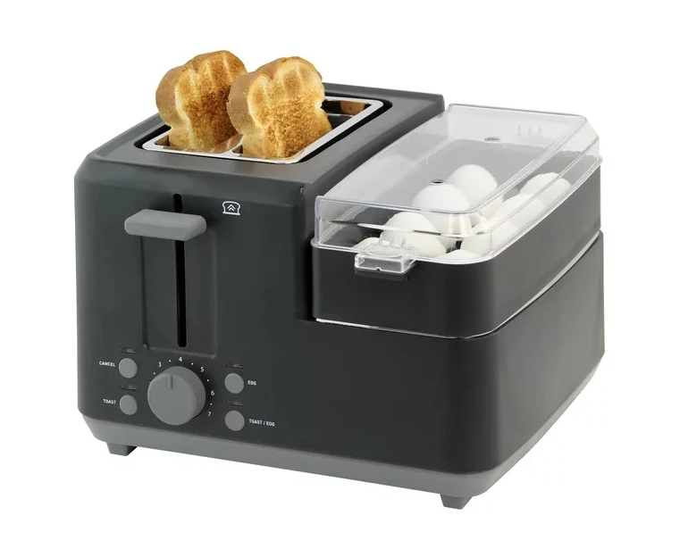 West Bend 2-Slice Breakfast Station Egg & Muffin Toaster, 78500, New 2