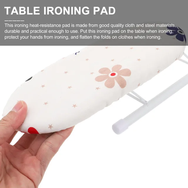 fabulouster Handheld Ironing Board, Handy Mini Iron Board, Handheld Mini Ironing Board, Handheld Thick Padding Waterproof Anti Steam Ironing Boards, Garment