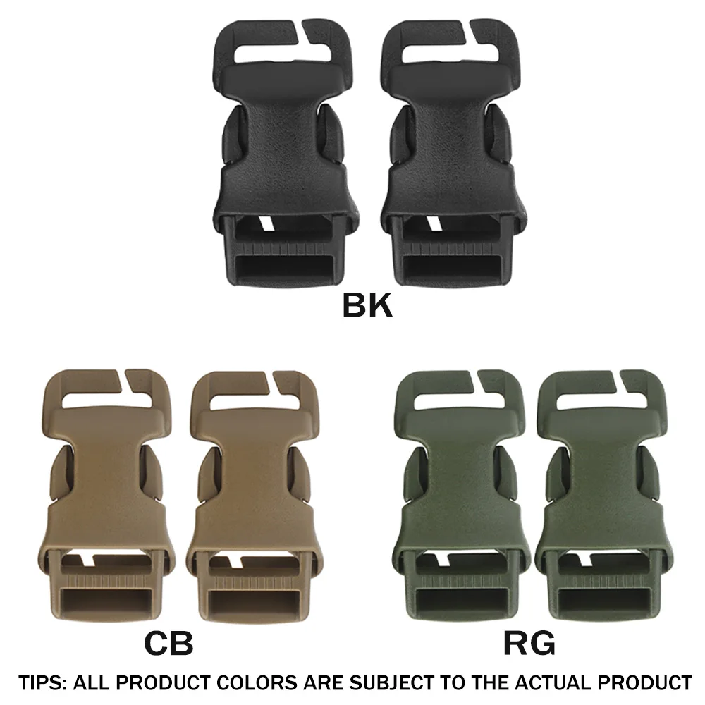 OPHIDIANTAC 1 Zoll QASM-Schnalle, schnelle Befestigung, Oberflächenmontage, MOLLE PALS Gurtband, Airsoft-Jagdweste, modularer Befestigungspunkt – Detail 2