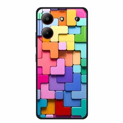 Luxury 6.6 TPU Soft Silicone Back Cover with Floral Cartoon Design for -ZTE BLADE A54 4G (01)