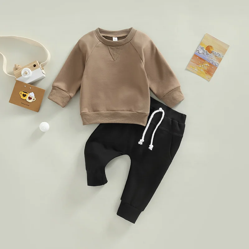 Baby Boys' Pullover & Pants Set 2