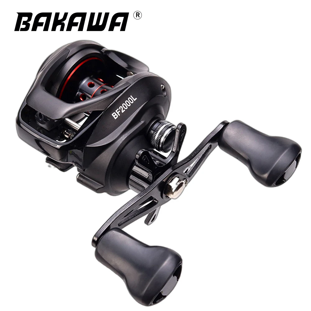 

Новинка, рыболовная катушка BAKAWA BF2000, приманка для забрасывания, Магнитная Тормозная система, максимальное усилие Тяги 8 кг, передаточное число 7,2: 1, высокоскоростное колесо для заброса приманки