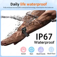 Nouvelles femmes Bluetooth appel montre intelligente fréquence cardiaque surveillance de l'oxygène sanguin montres intelligentes étanche hommes Smartwatch pour Android IOS 6