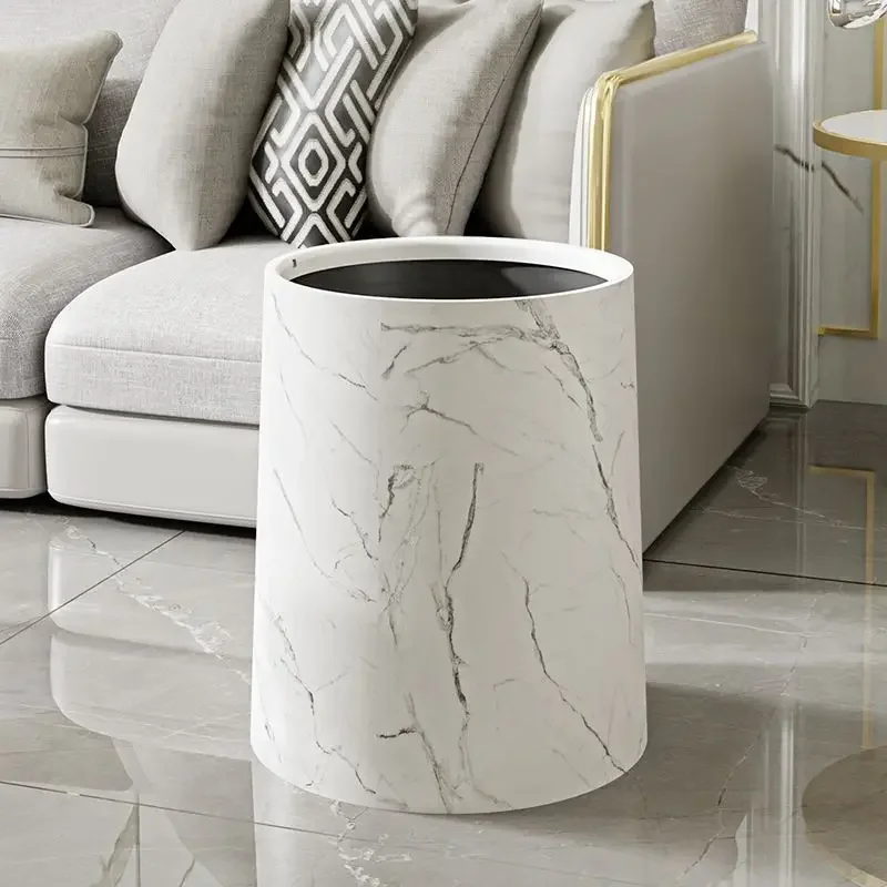 שיש nordic מרקם אשפה יכול להתגלגל סוג חדר שינה שירותים אשפה פח אשפה פח פח פח פח אשפה